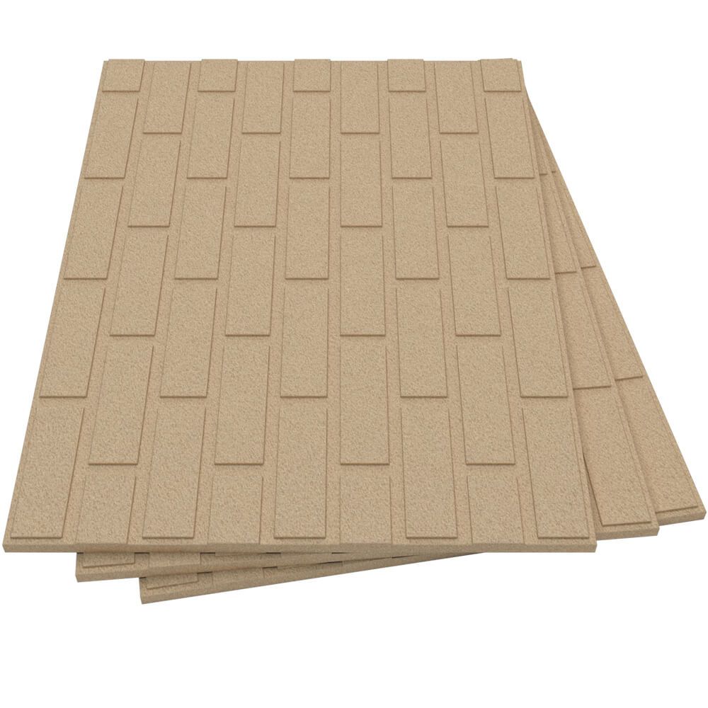 Wermikulitowa żaroodporna płyta izolacyjna (Efekt cegły)